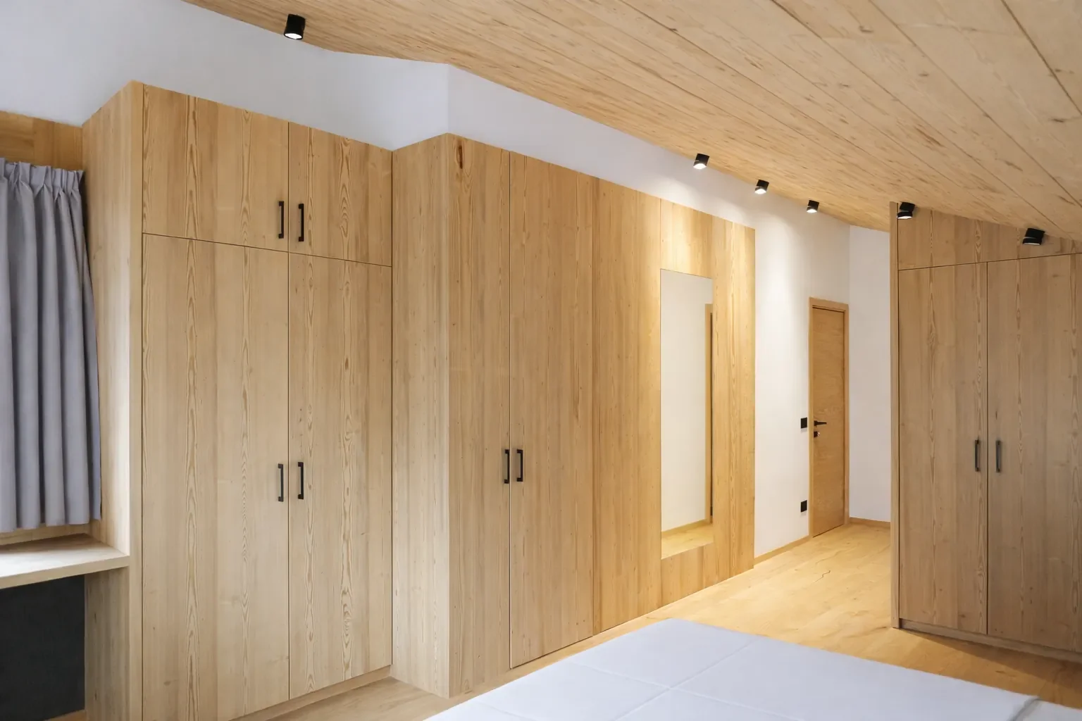Loft delle Dolomiti Chalet Gufo open space e vista montagne