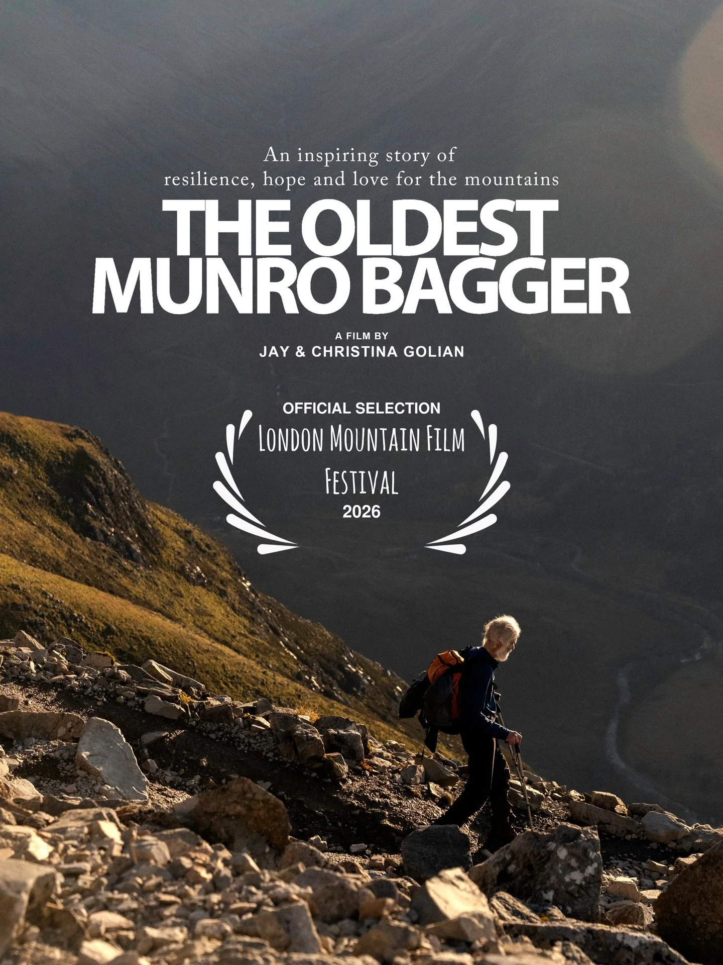 We are thrilled to share that The Oldest Munro Bagger has been selected by @londonmountainfilm for its 2026 festival programme. 

And in more good news, the film has also been shortlisted in their 10 early favourites list 🎉

London Mountain Film Fes