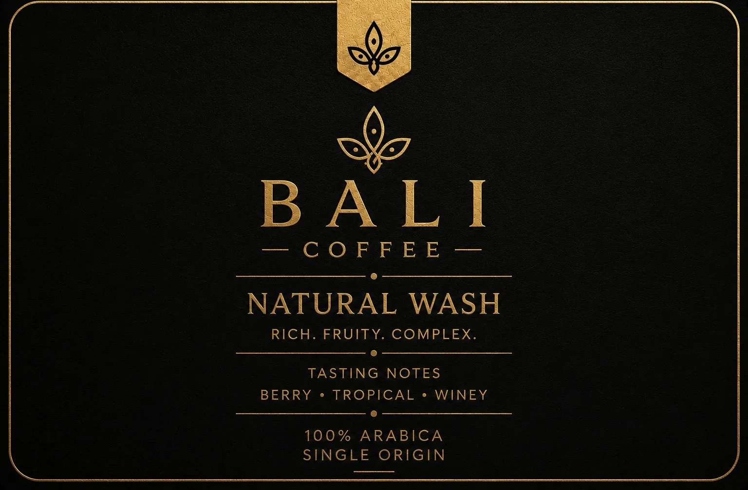Bali Kintamani — Natural Process