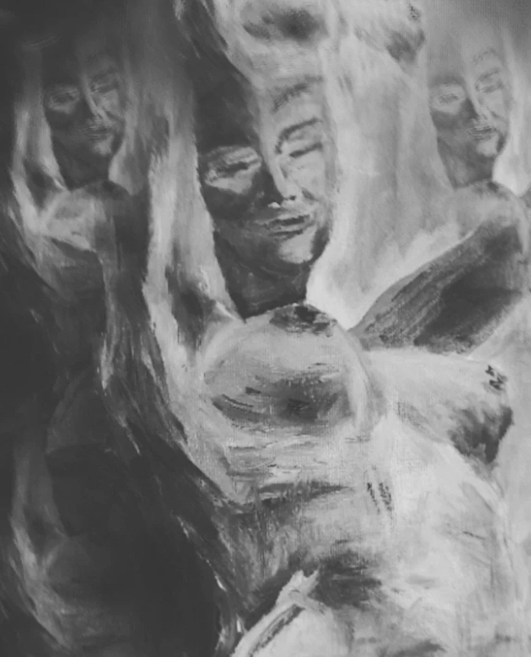 Sold - Private Collection -
"Echoes"