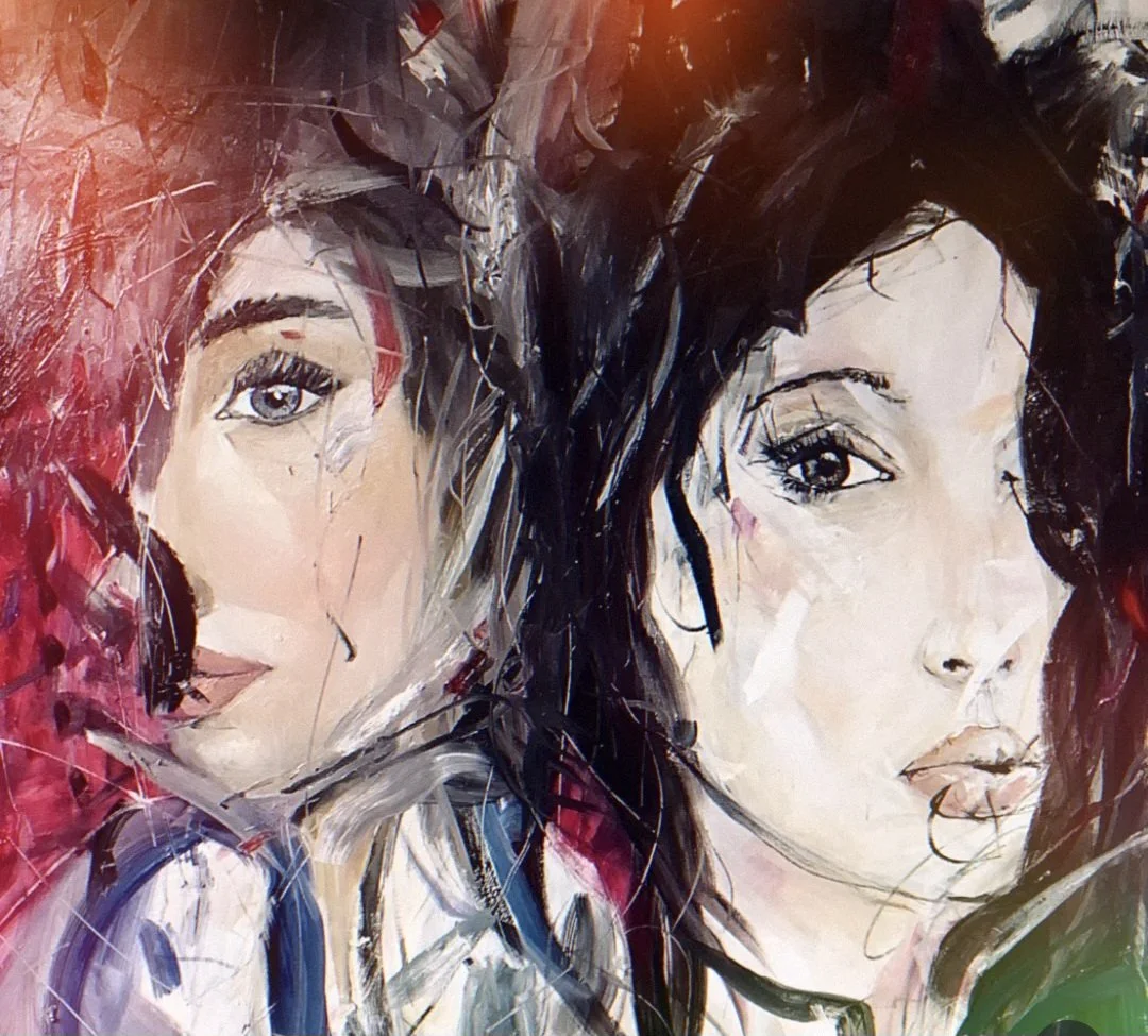 "Knowing" -
Mixed media on canvas -
150 x 100 cm