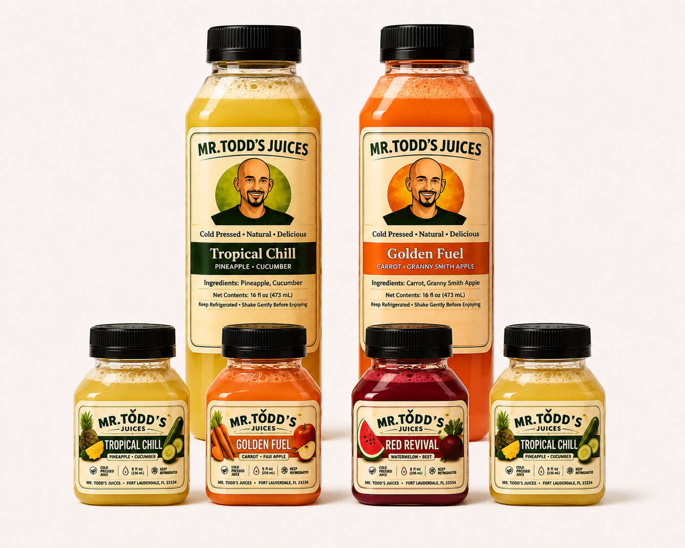 Family Variety Pack (2 × 16 oz + 4 × 8 oz)