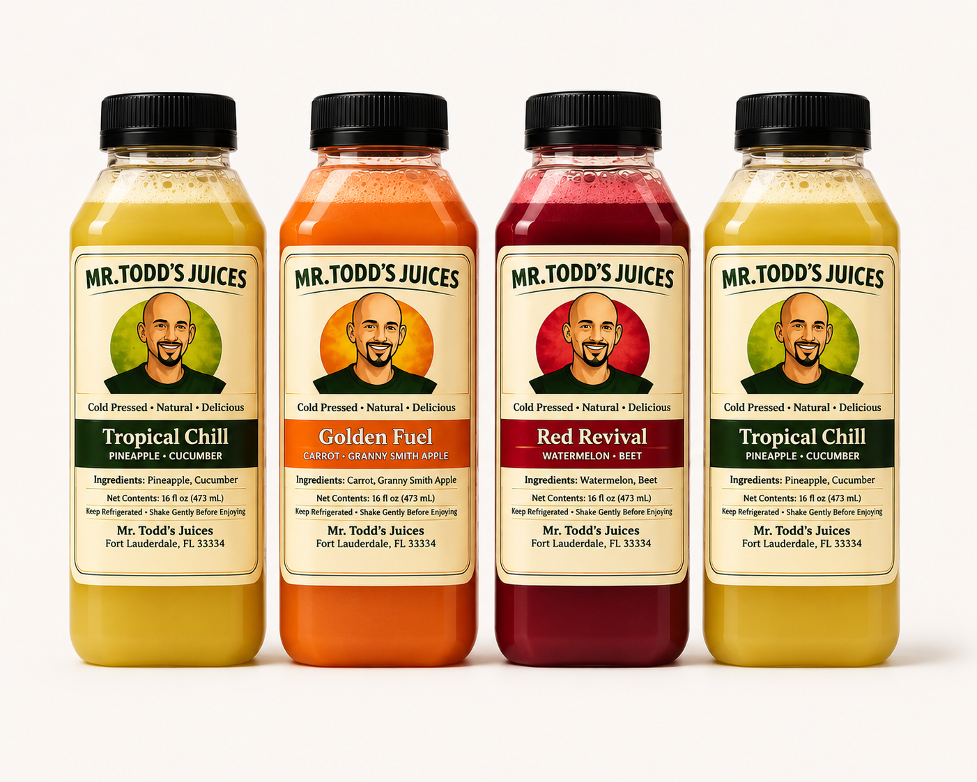 Full Size Variety Pack (4 × 16 oz)