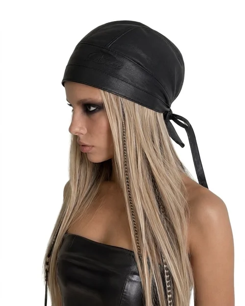 Leather Headscarf