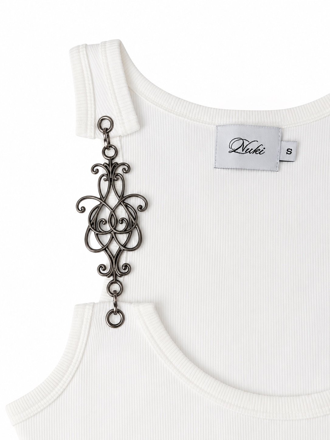 Nuki Metal Top White