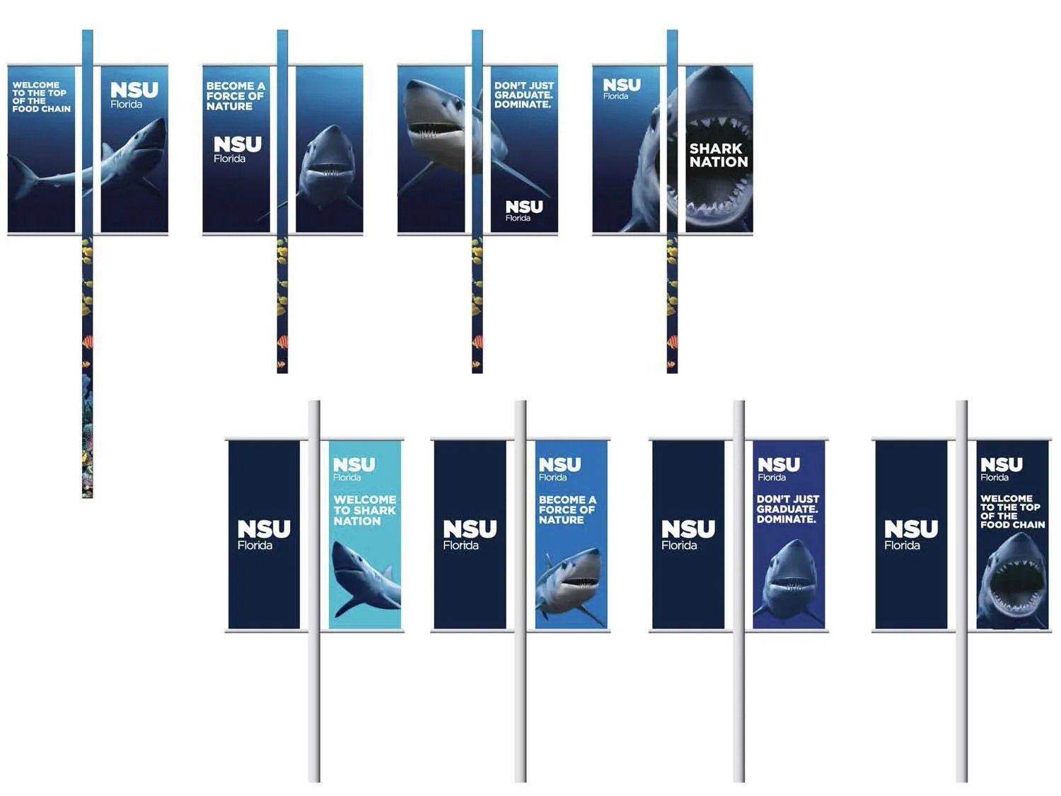 NSU Street Pole Banners Image