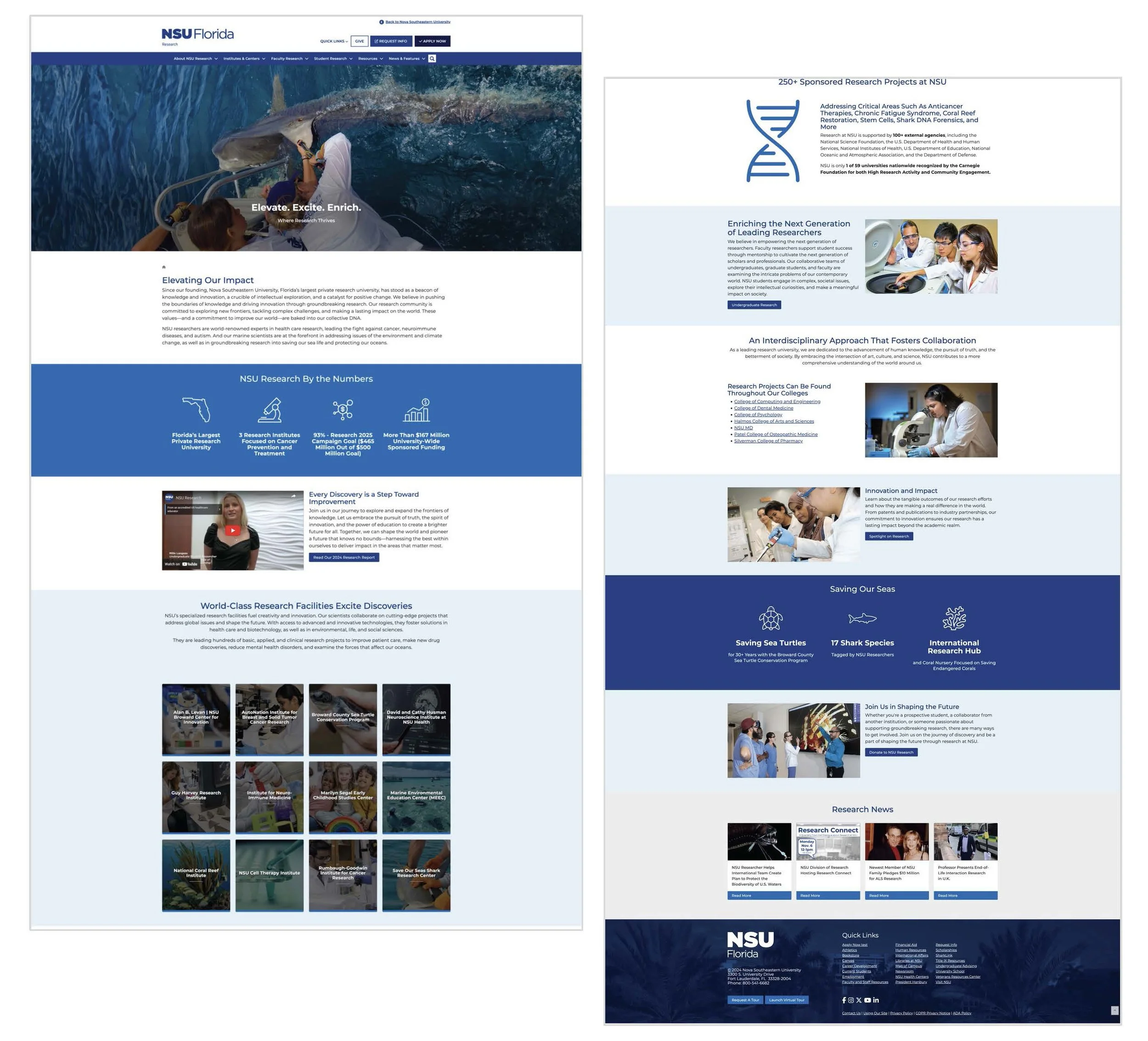 NSU Research Website Image