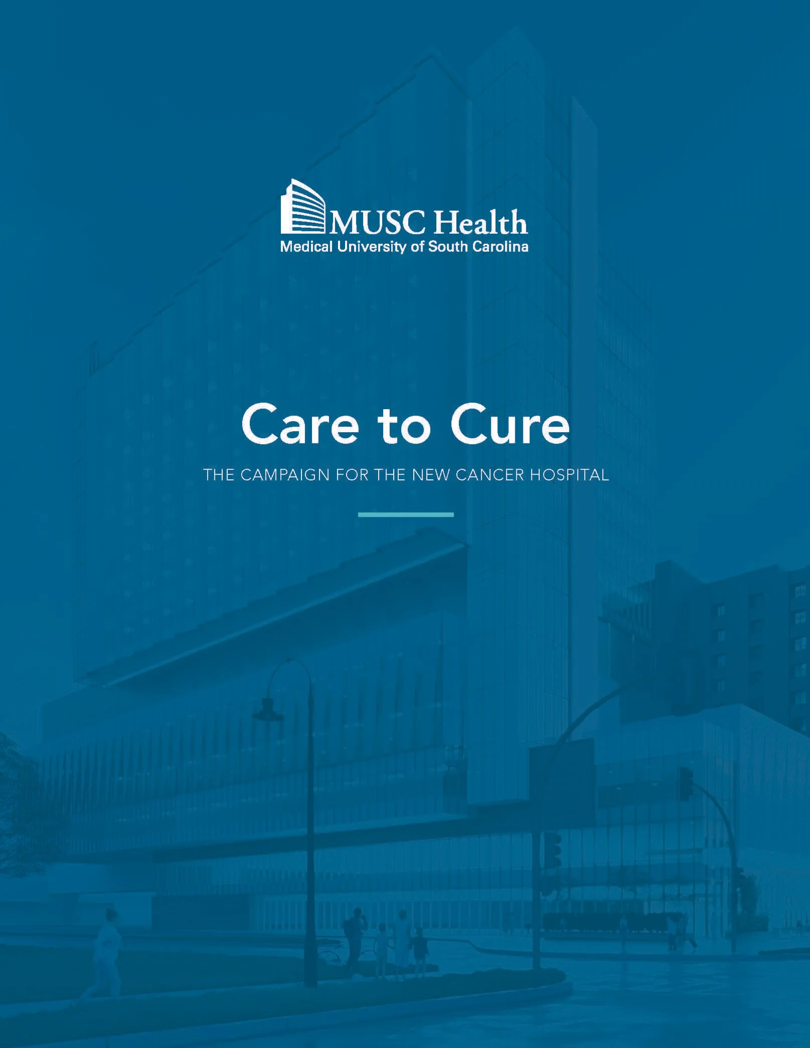MUSC Capital Campaign Case Statement Cover Image