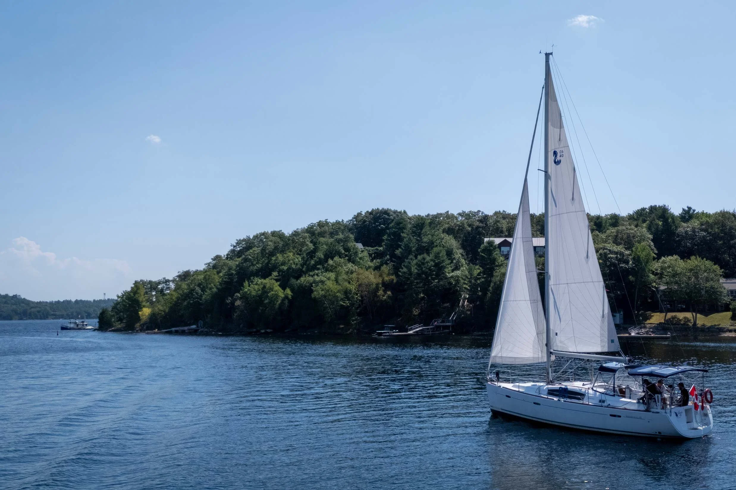 Looking for sailing courses in Ontario? North 45 Sailing offers Sail Canada-certified training, private sailing lessons, cruising courses, and Georgian Bay sailing charters from Parry Sound.