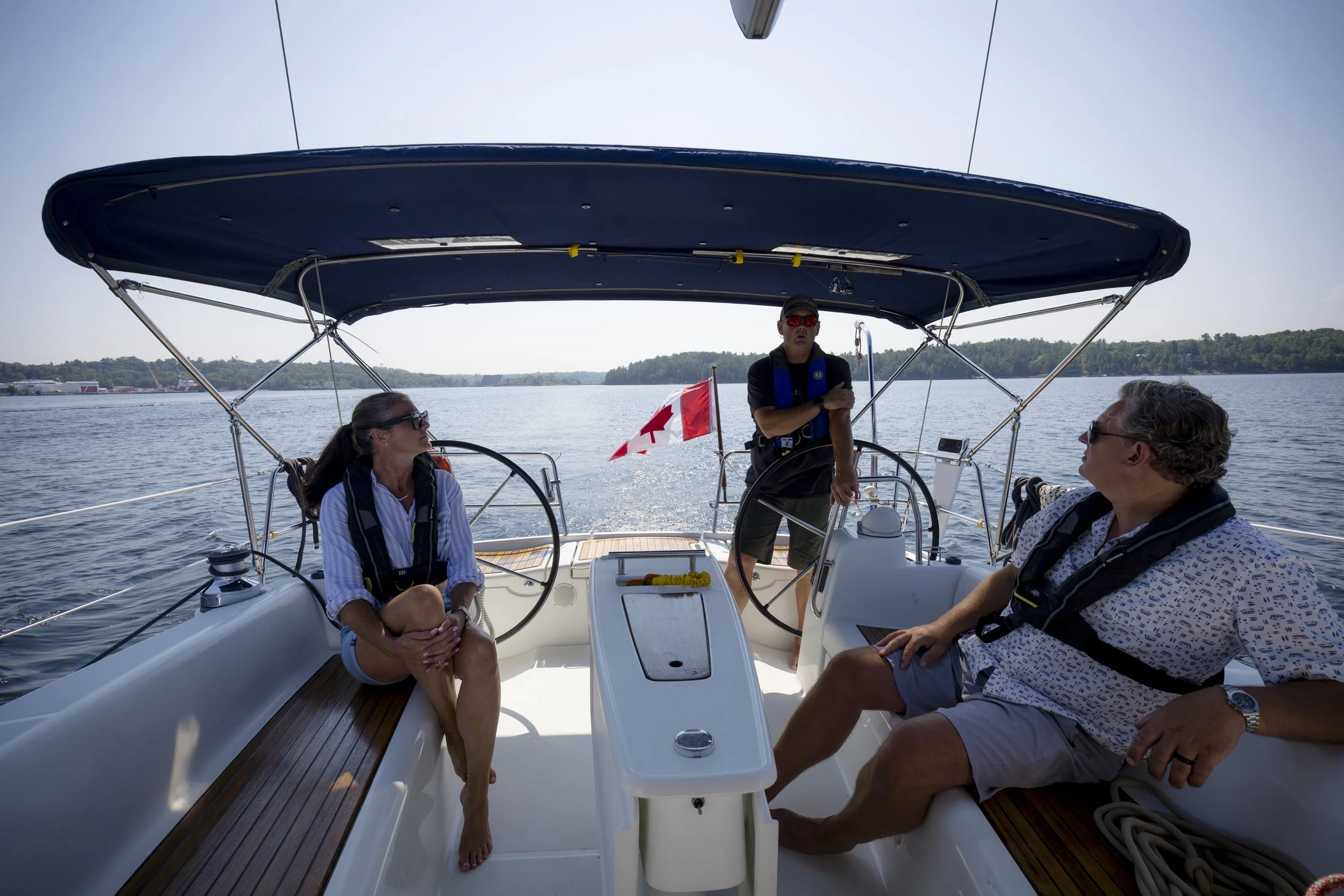 Georgian Bay Sailing, Sailing School Ontario, Sail Canada Certification, Sailing Lessons Ontario, Parry Sound Sailing, North 45 Sailing
