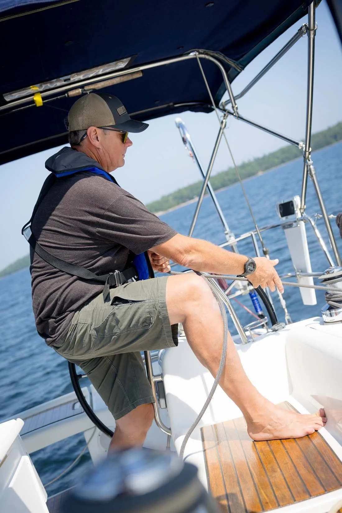 Georgian Bay Sailing, Sailing School Ontario, Sail Canada Certification, Sailing Lessons Ontario, Parry Sound Sailing, North 45 Sailing