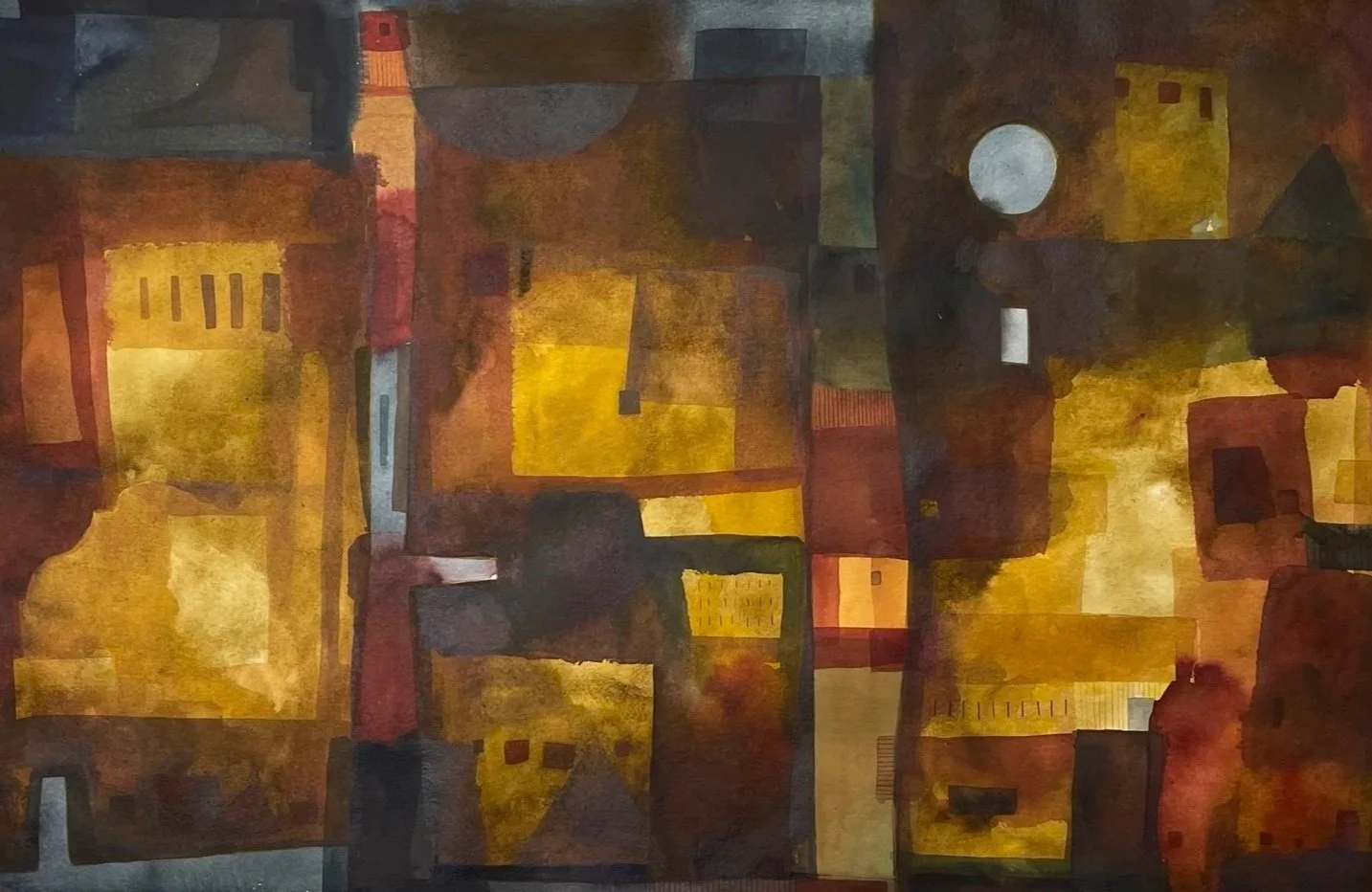 The Space between Buildings 100x76cm £800
