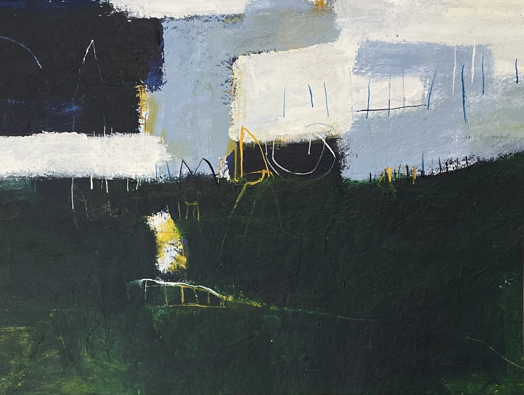 Landscape with clouds SOLD