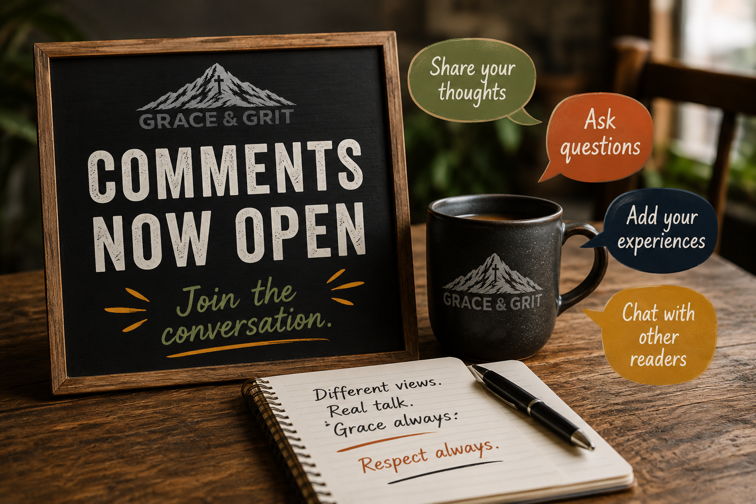 The Comments Section Is Now Open!
