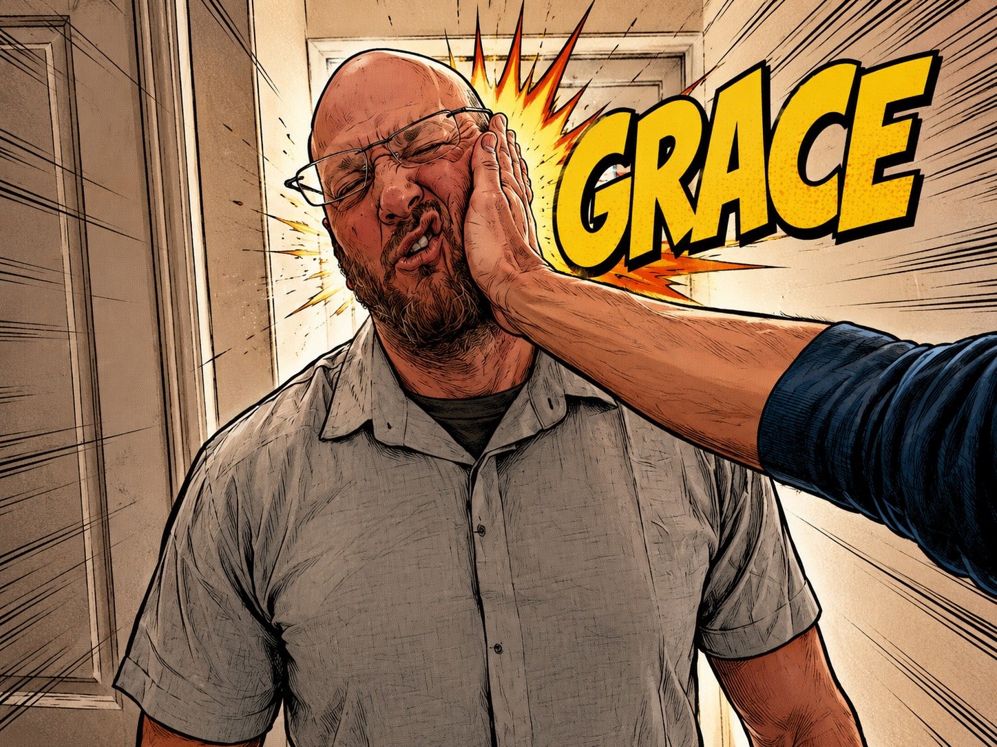Slapped In The Face With A Handful Of Grace: Gods Discipline