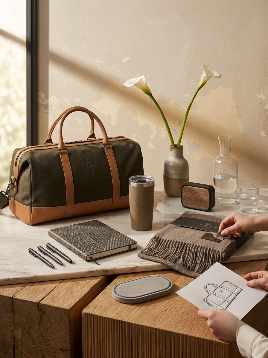 Premium corporate merchandise and branded promotional products