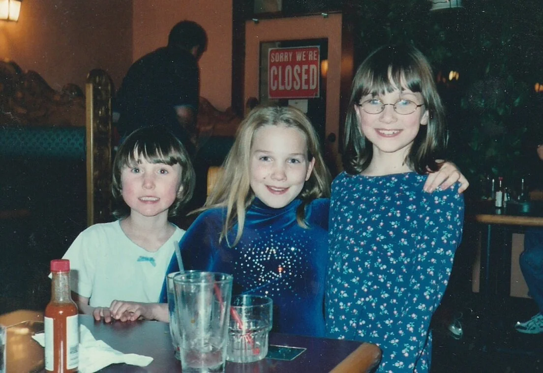 Dear Karen Anne - this is one of my favorite cousin photos, you with Frances and Sophie (need to find another one with Lilly!) I have some others I want to scan and share, but this one popped up first as a favorite. It reminds me of your super kind and gentle, loving spirit that you brought with you always and shared with my girls. I look for a future with more photos like this one. Love always, Aunt Jenny