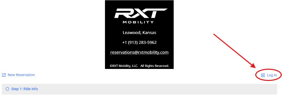 Login link image