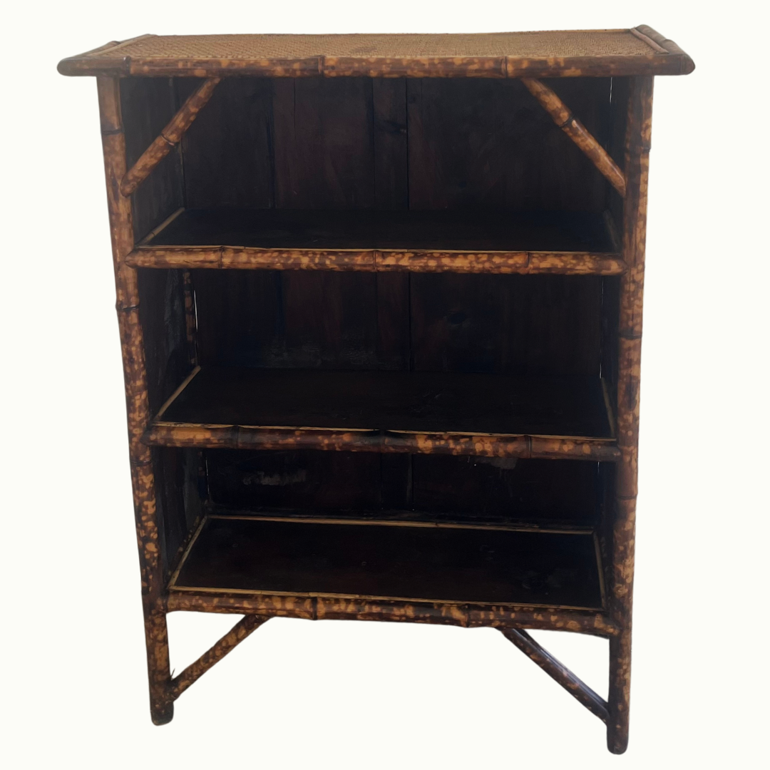 Vintage Bamboo Shelf