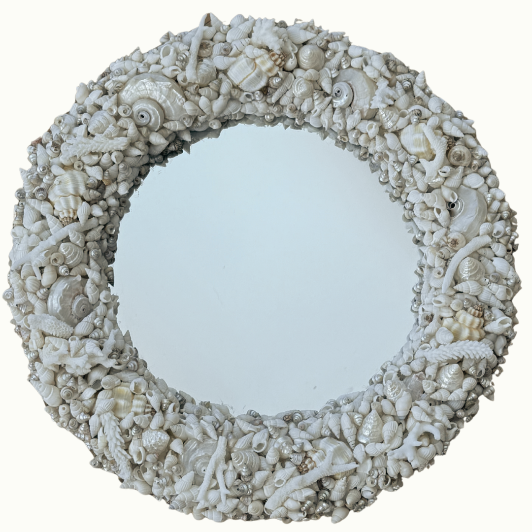 Handmade Shell Mirror