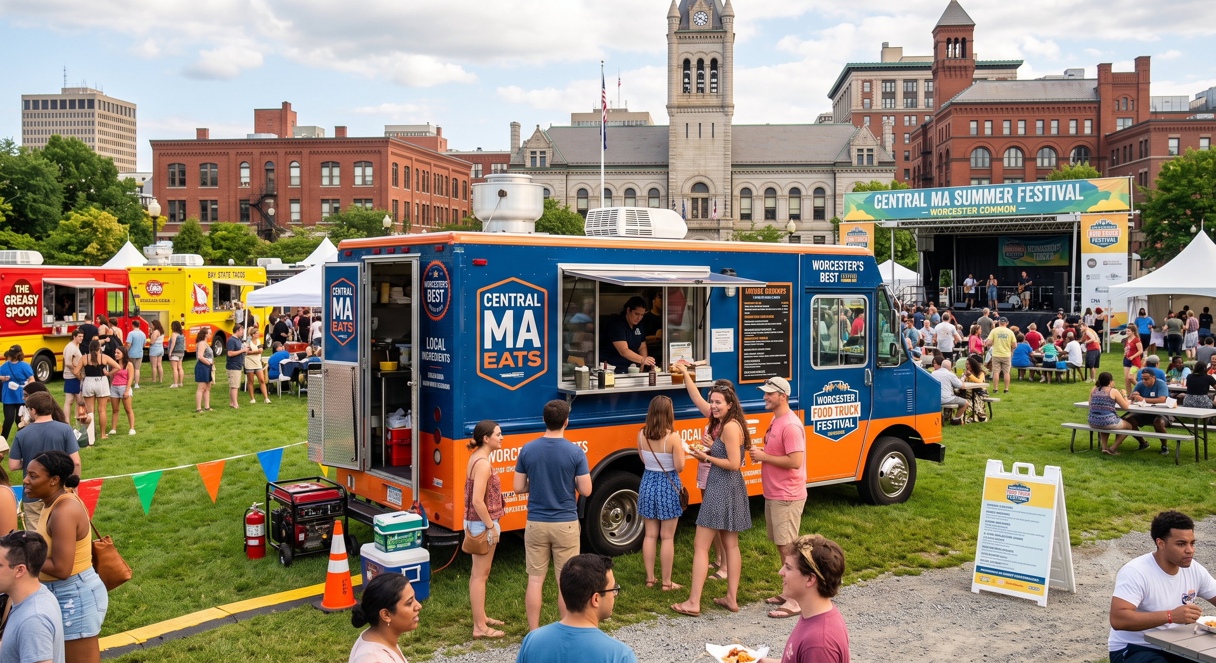 Serving Up Safety: The Food Truck’s Guide to Summer Festival Liability in Central MA