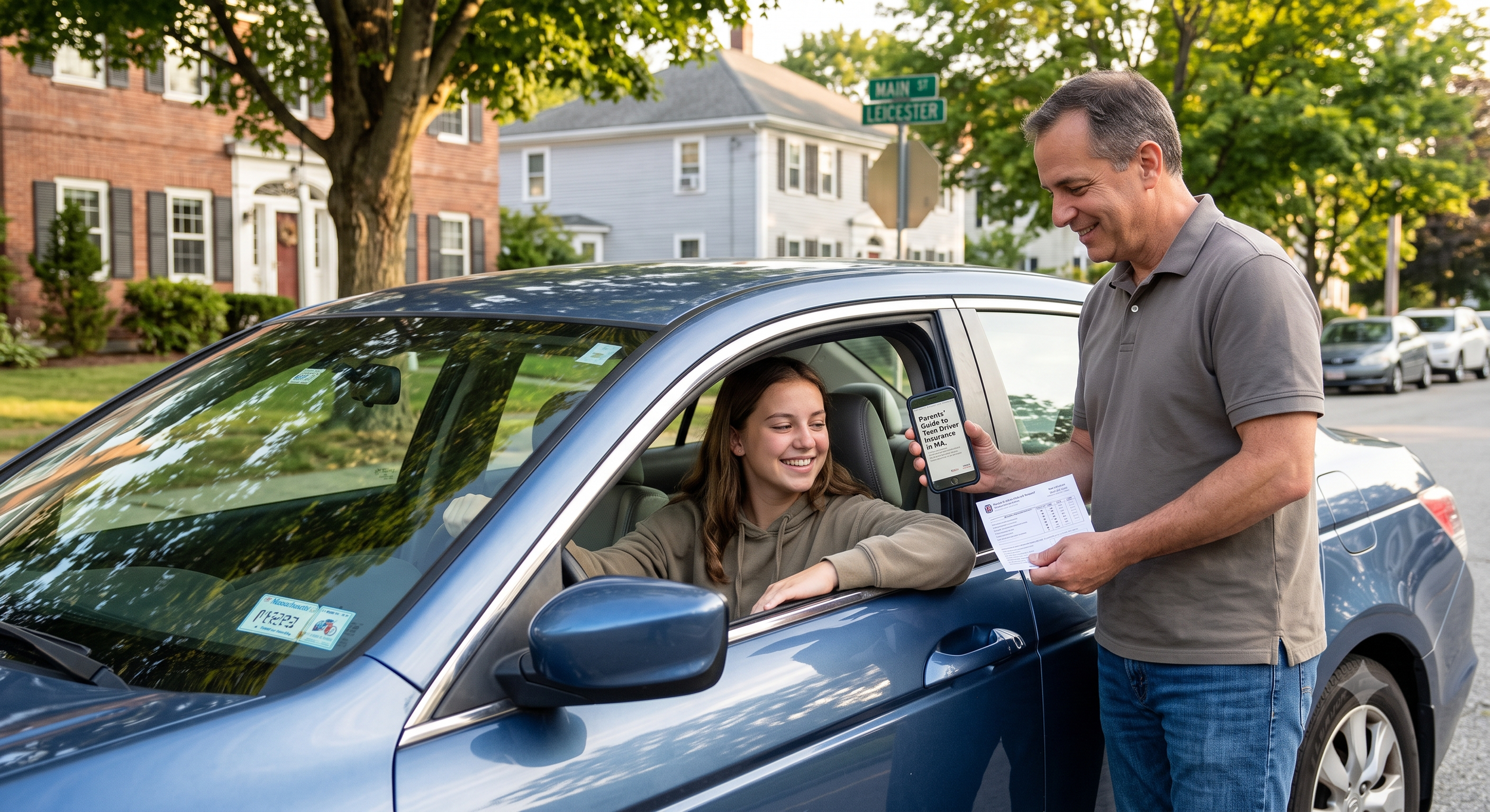The Parent’s Guide to Teen Driver Auto Insurance in Massachusetts