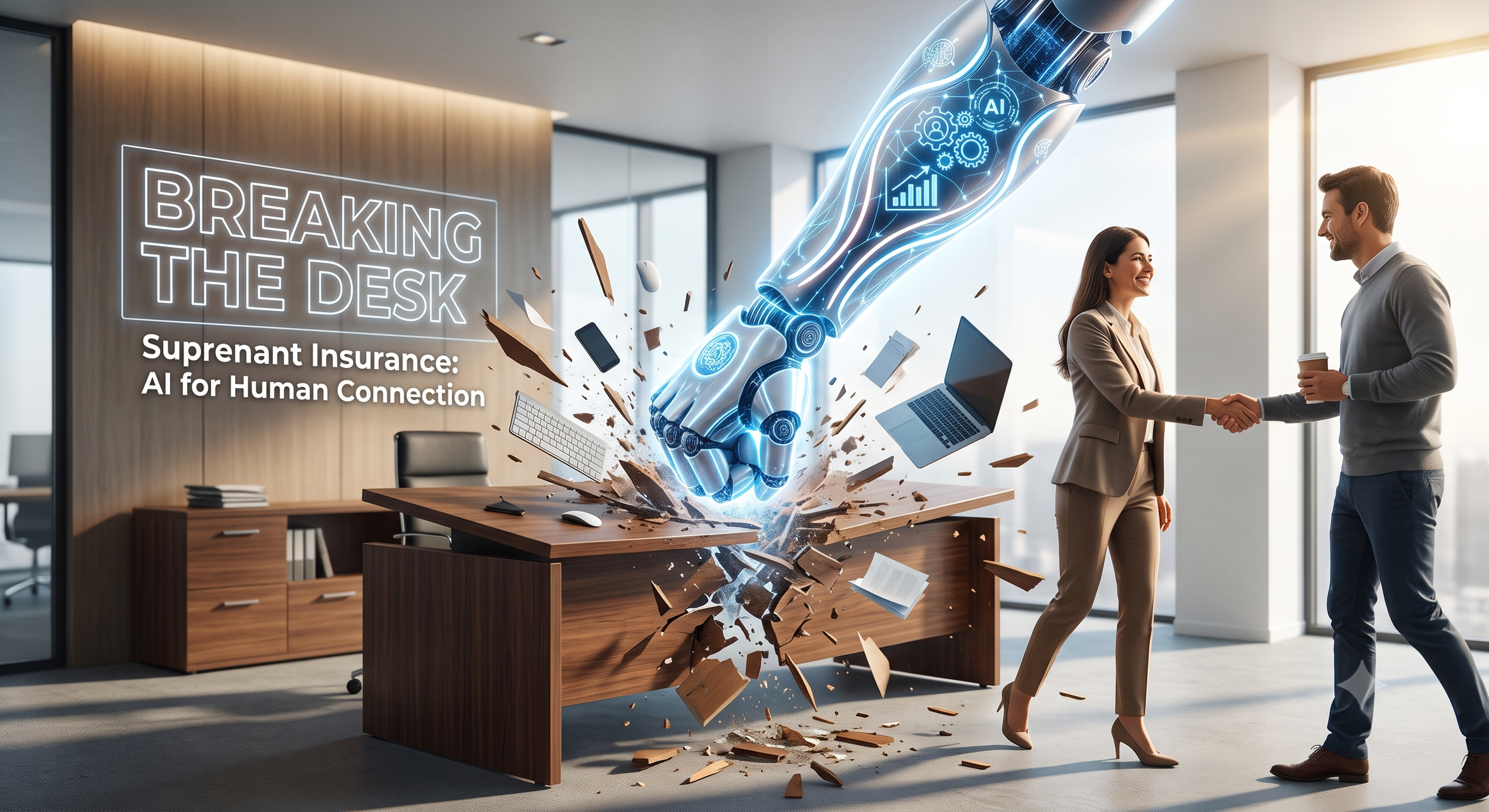 Breaking the Desk: Why We Are Using AI to Be More Human