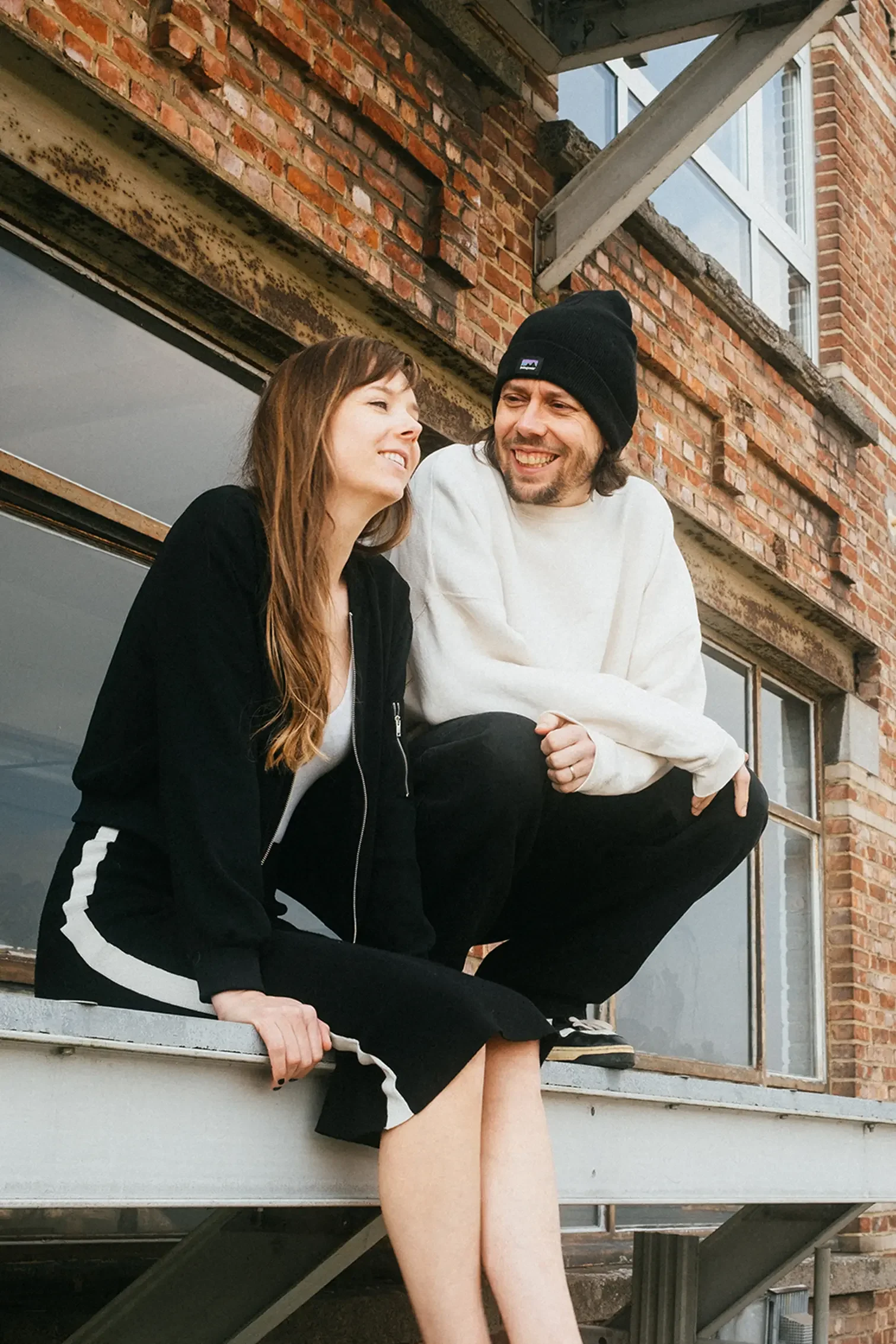 Twyla Mergan and Wouter Vergote, founders of Noisy Napkin, a creative studio for the good side.