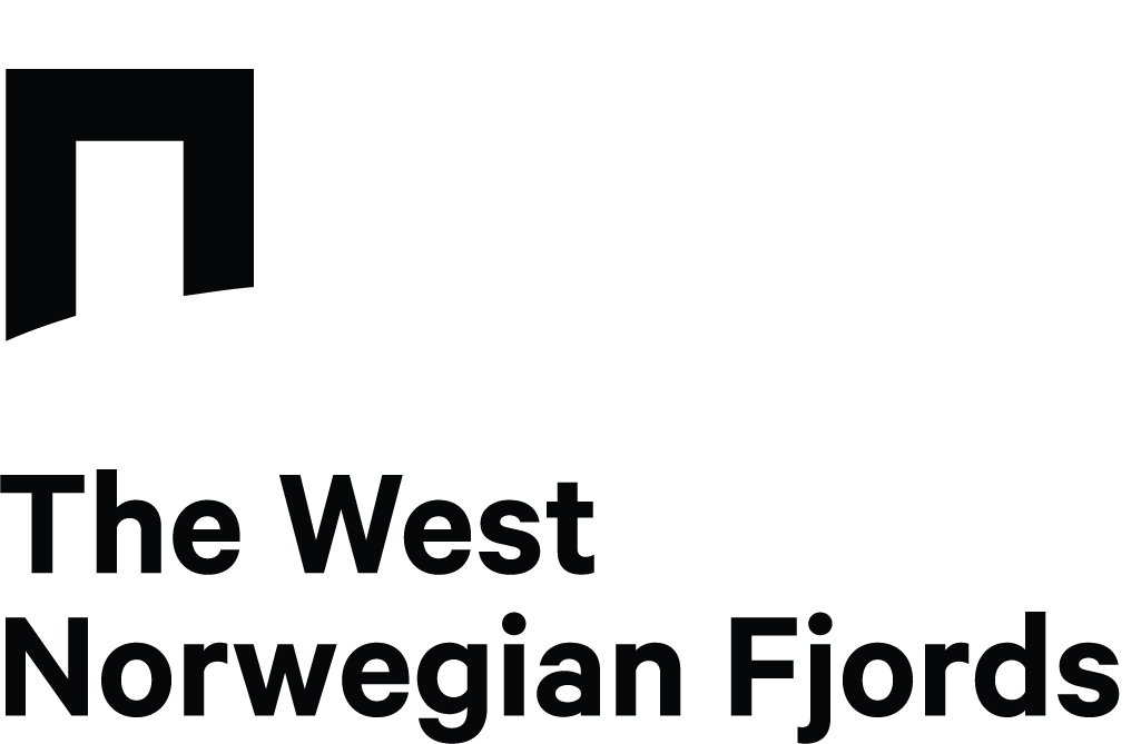 Logo of 'The West Norwegian Fjords', UNESCO world heritage.