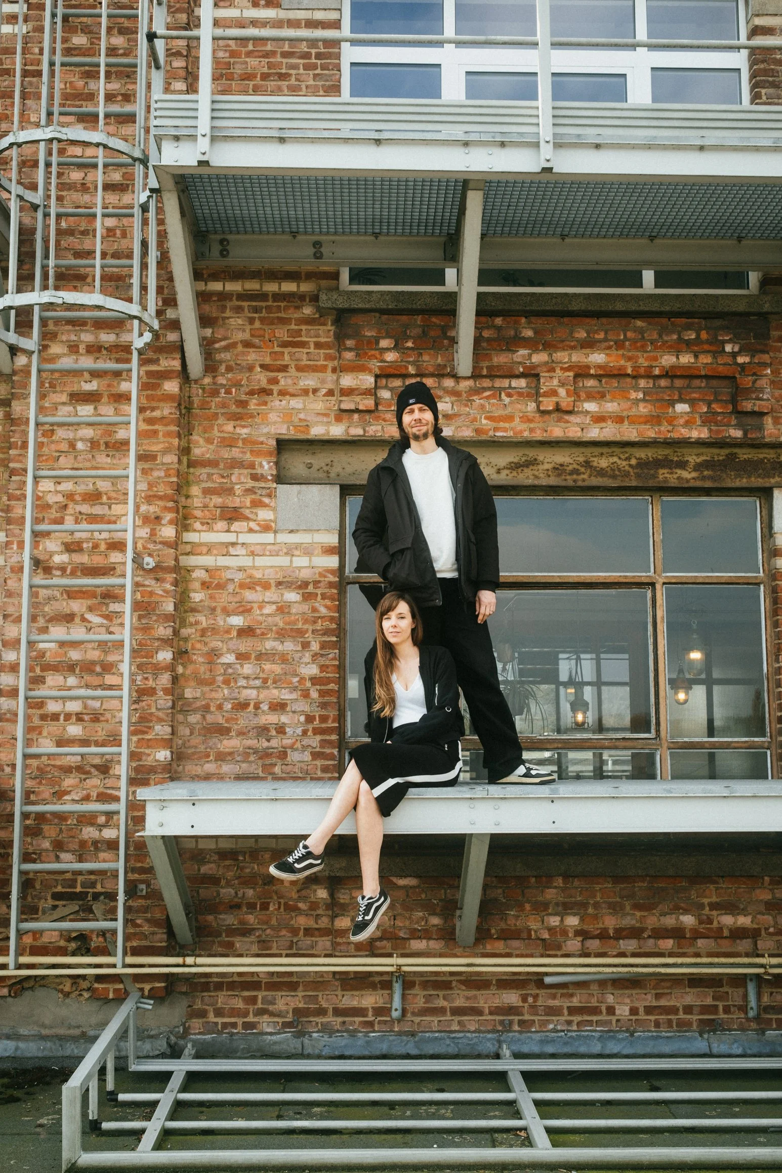 Twyla Mergan and Wouter Vergote, founders of Noisy Napkin, a creative studio for the good side.