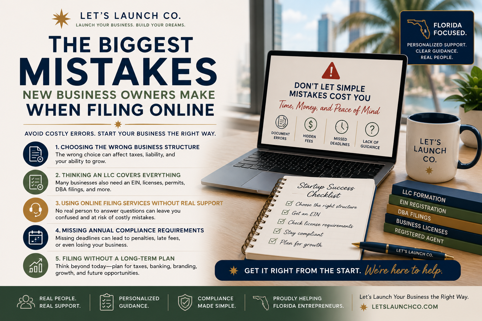 The Biggest Mistakes New Business Owners Make When Filing Online