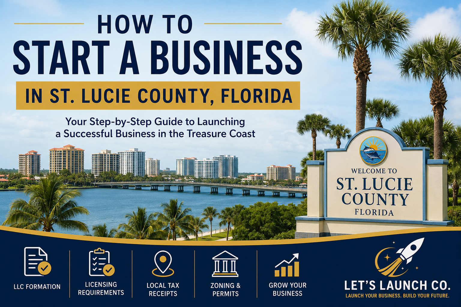 How to Start a Business in St. Lucie County, Florida (2026 Complete Guide)