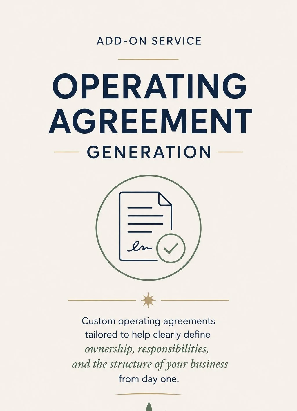 Operating Agreement Generation