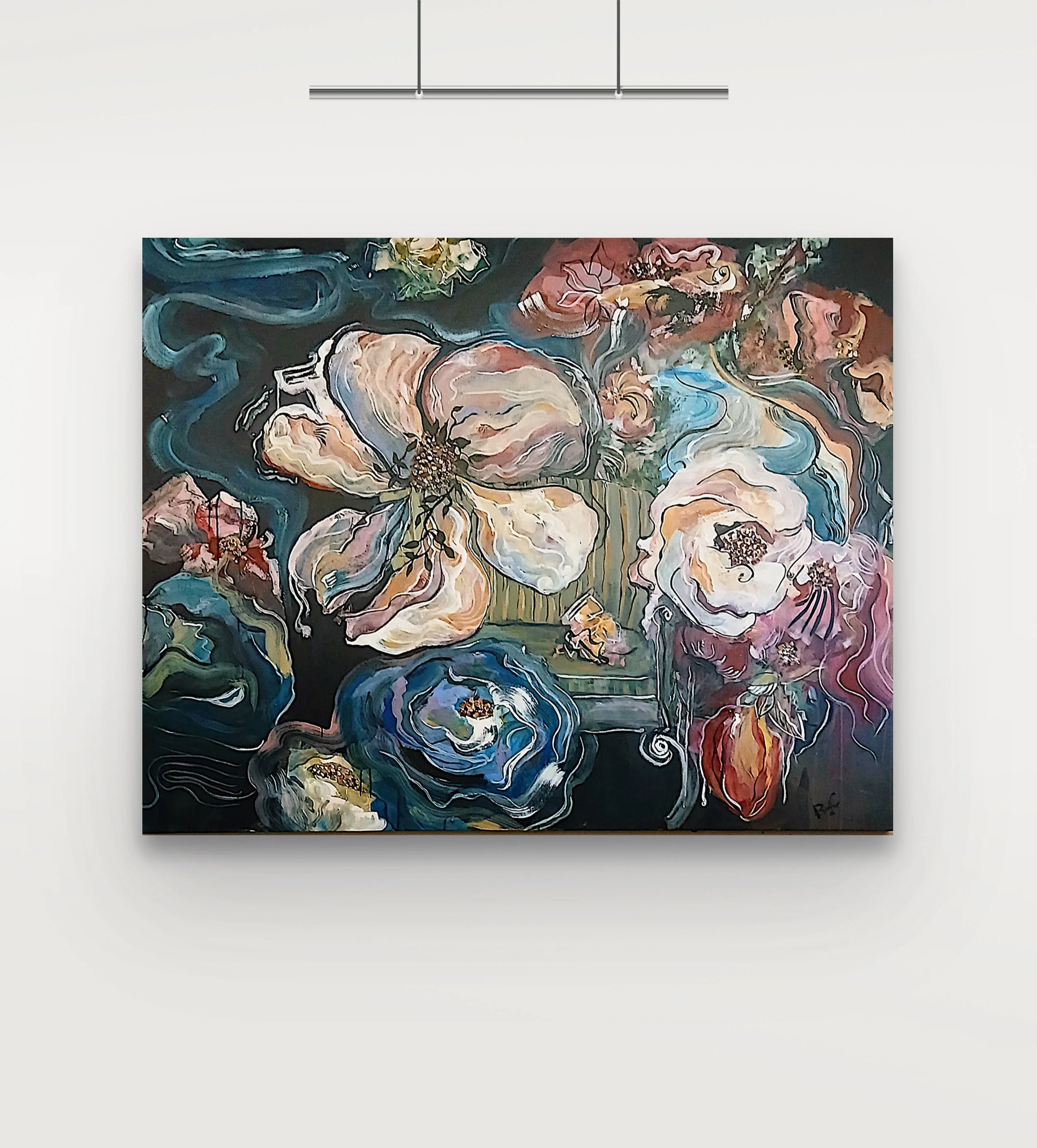 Waves Of Comfort - 48" x 60" - SOLD