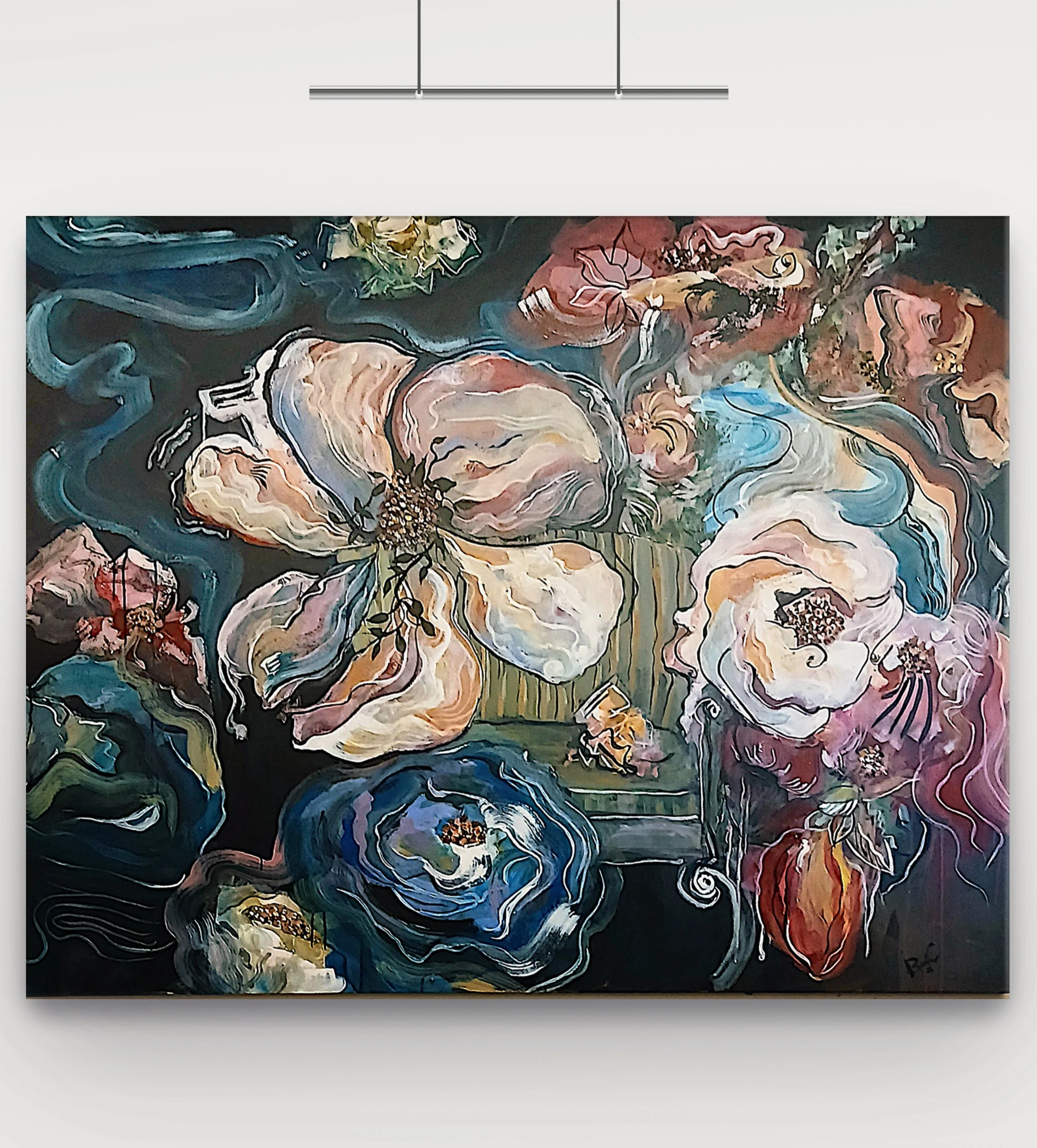 Waves Of Comfort - 48" x 60" - SOLD