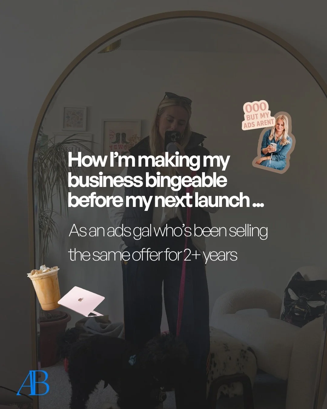 My goal before my next launch isn't just to get more leads ...

It's to give those leads so many opportunities to experience my ideas, expertise and offers that buying becomes a much easier decision 👀

And thats where my ads come in - because I coul