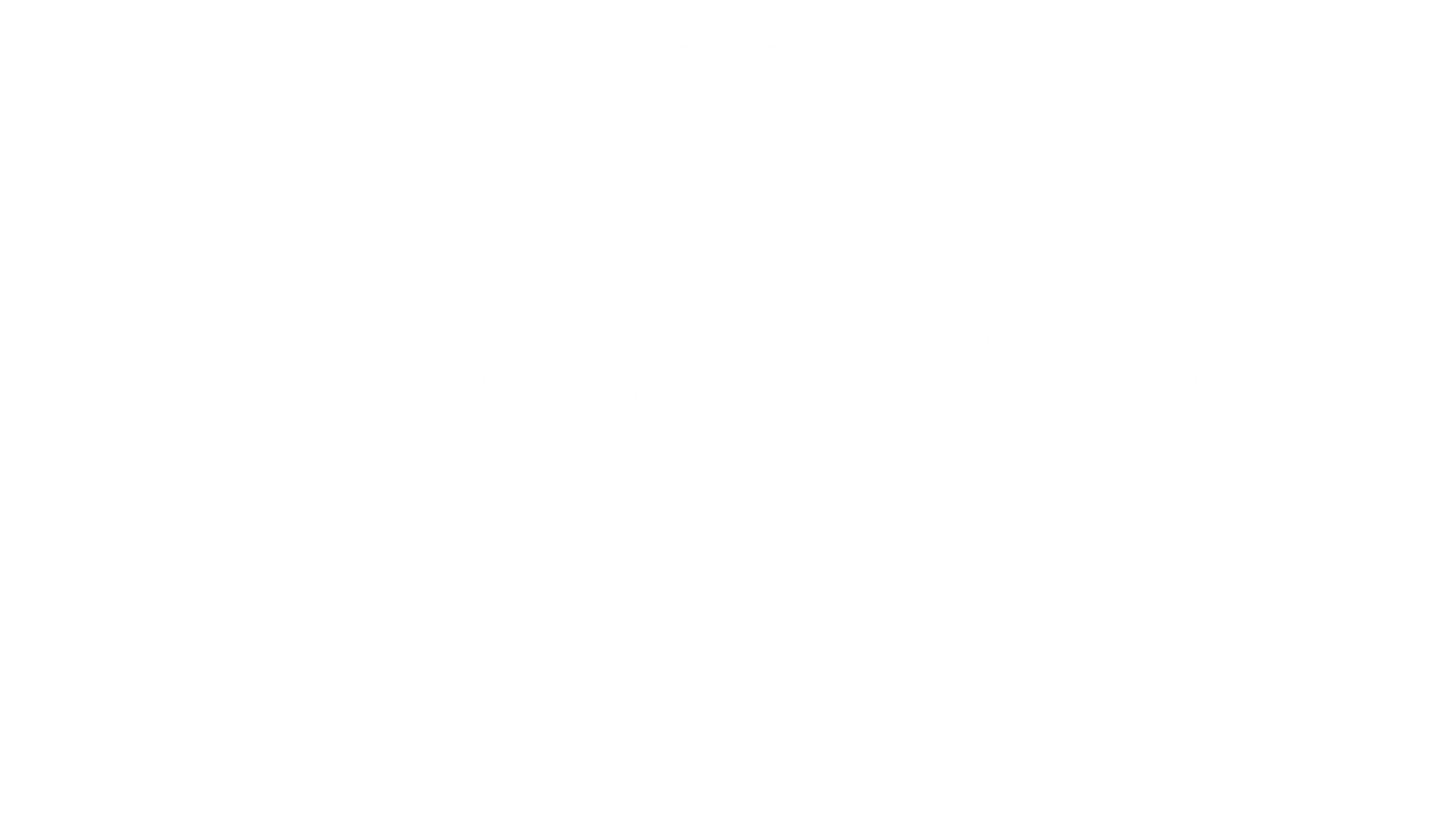 Black and white logo with the letters 'PCL' inside an oval shape.