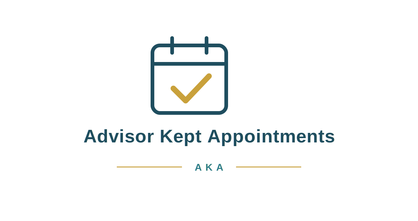 Advisor Kept Appointments