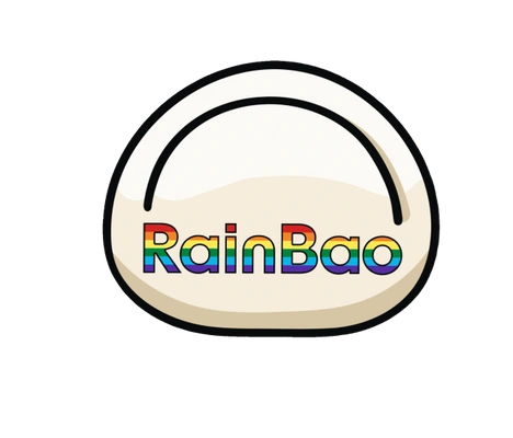 Rainbao Buns: Logo and food truck wrap for an Asian–Southern fusion food truck.