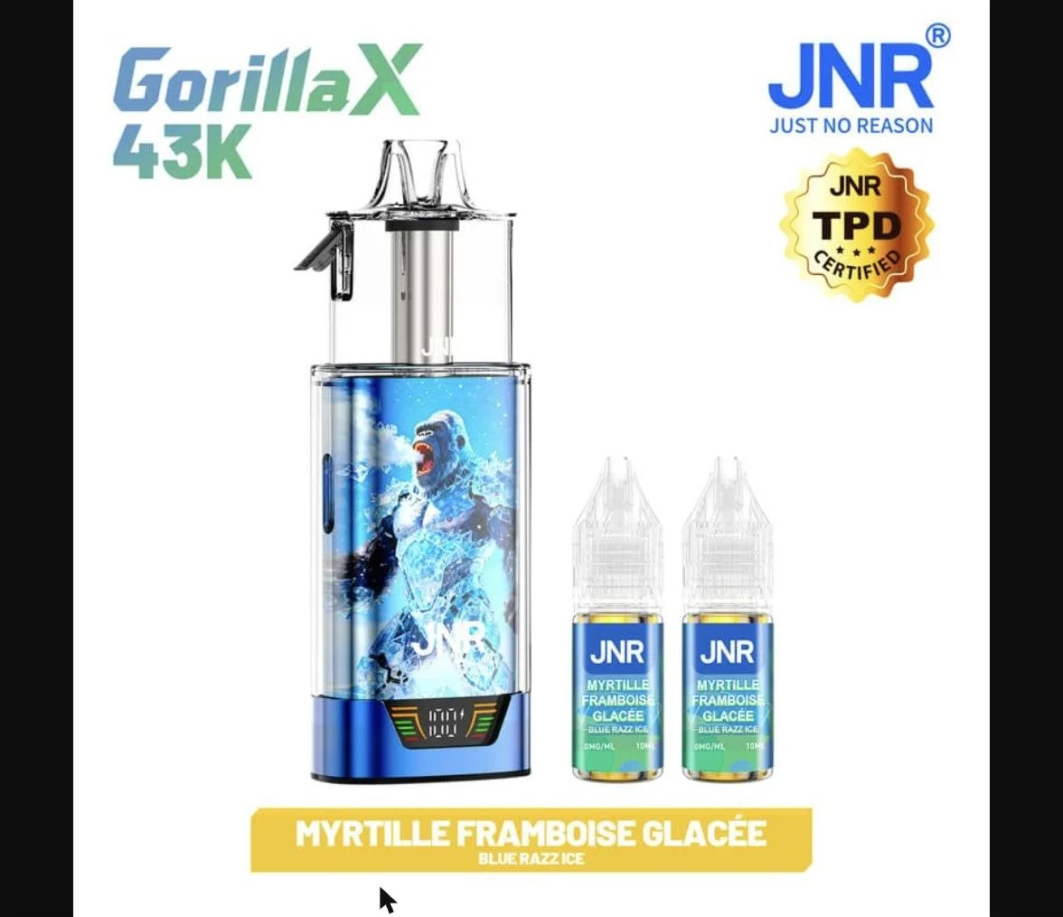 JNR Gorilla 43K — Blue Razz Ice