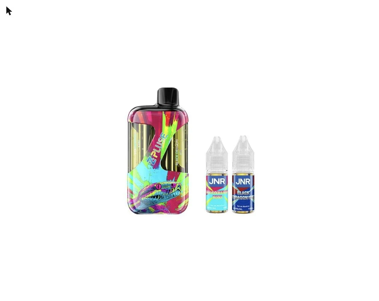 JNR Z Pulse 42K — Strawberry Kiwi + Black Dragon Ice