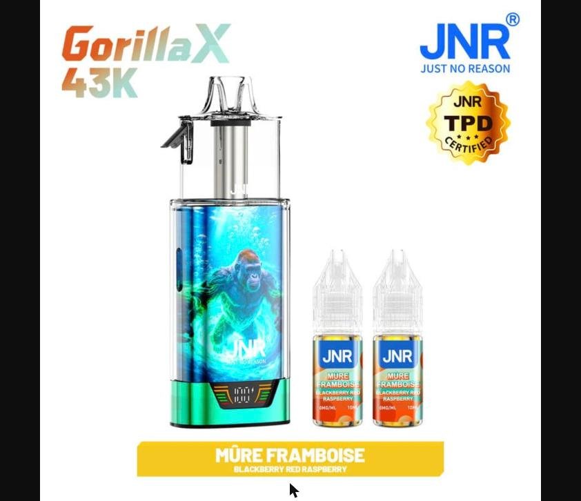 JNR Gorilla 43K — Blackberry Red Raspberry
