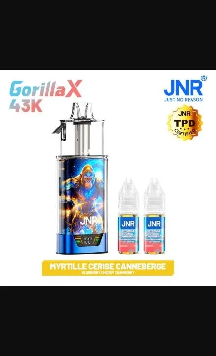 JNR Gorilla 43K — Blueberry Cherry Cranberry