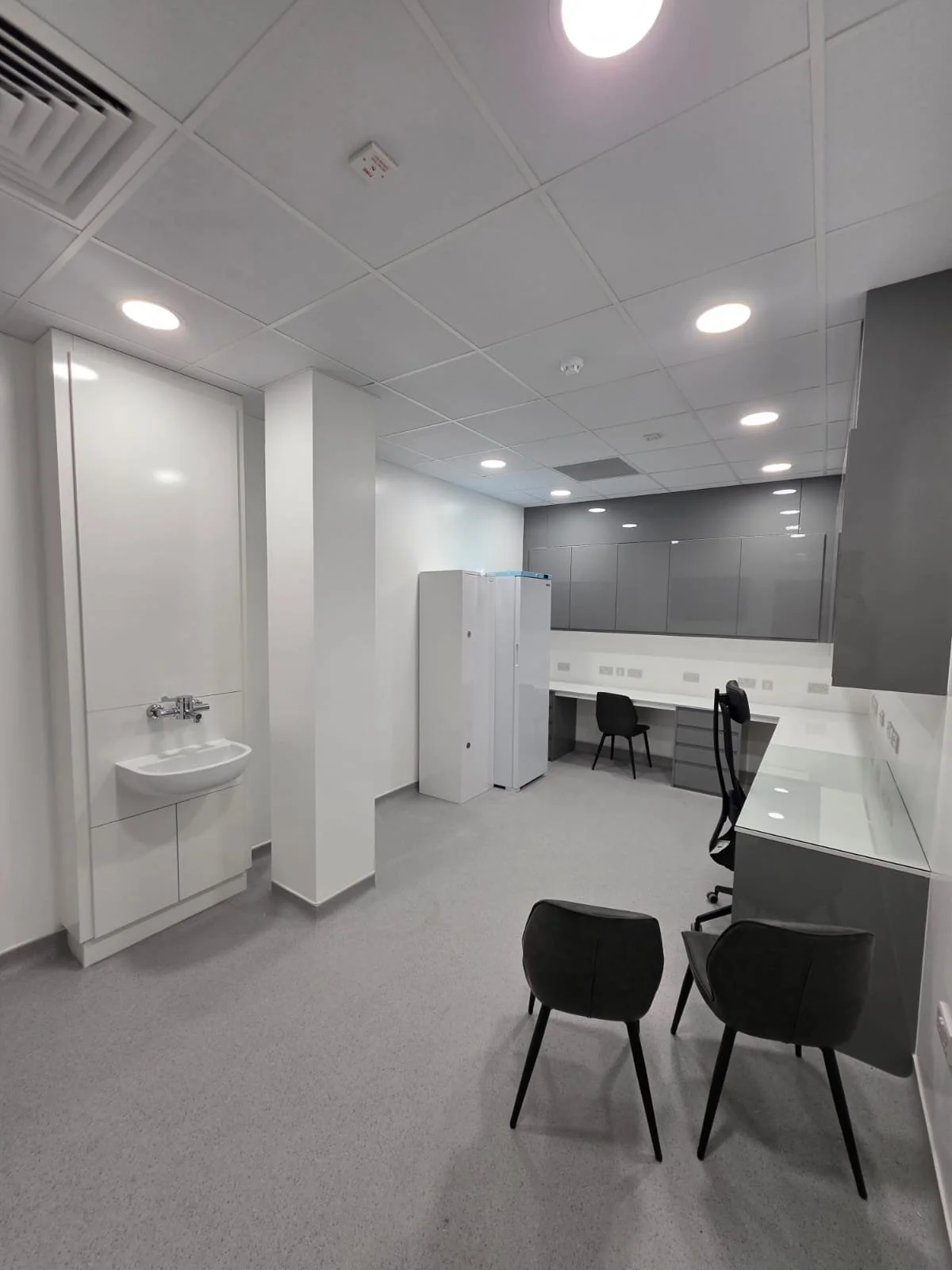 Image of a doctor surgery after refurbishment