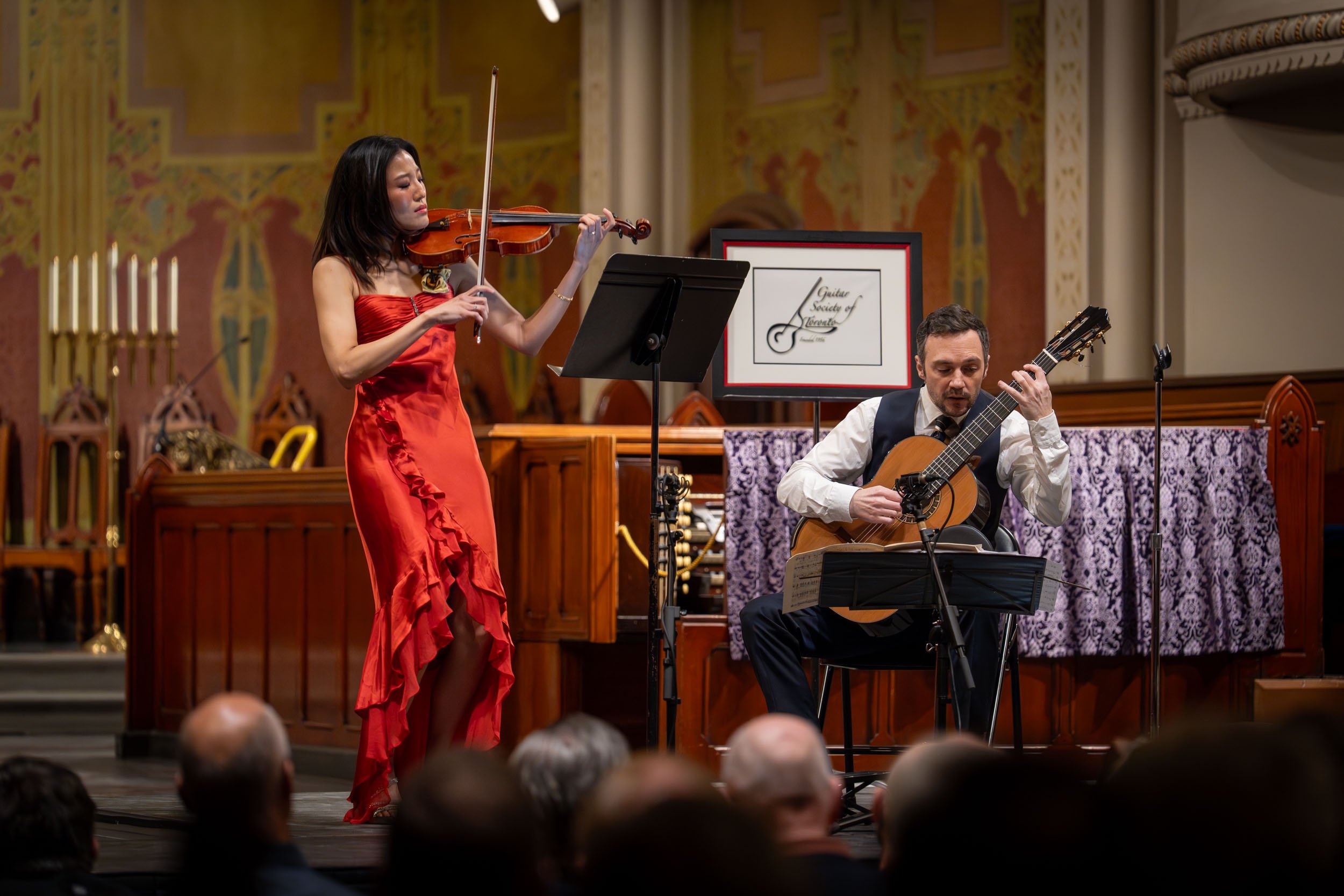 Performing for the Guitar Society of Toronto