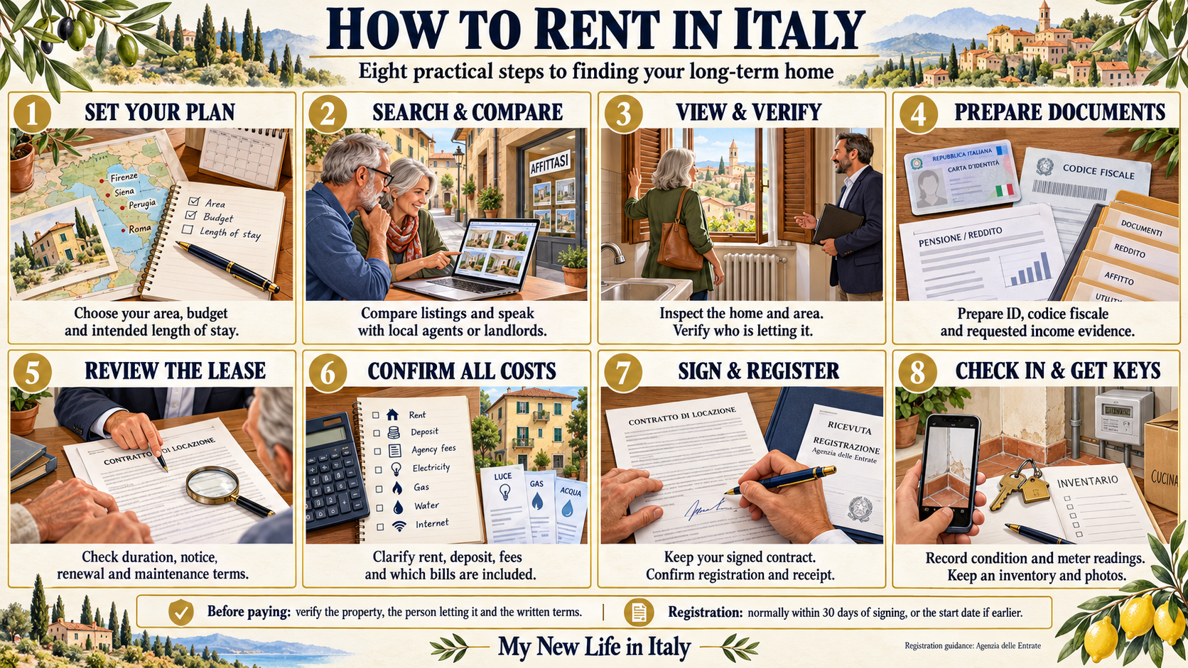 How to Rent in Italy