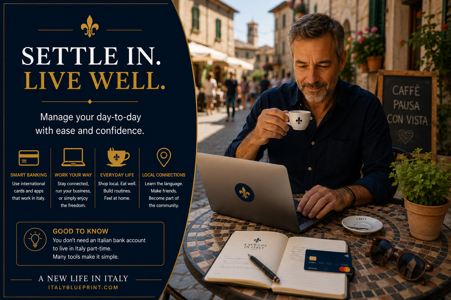 Banking alternatives in Italy: Wise, Revolut.