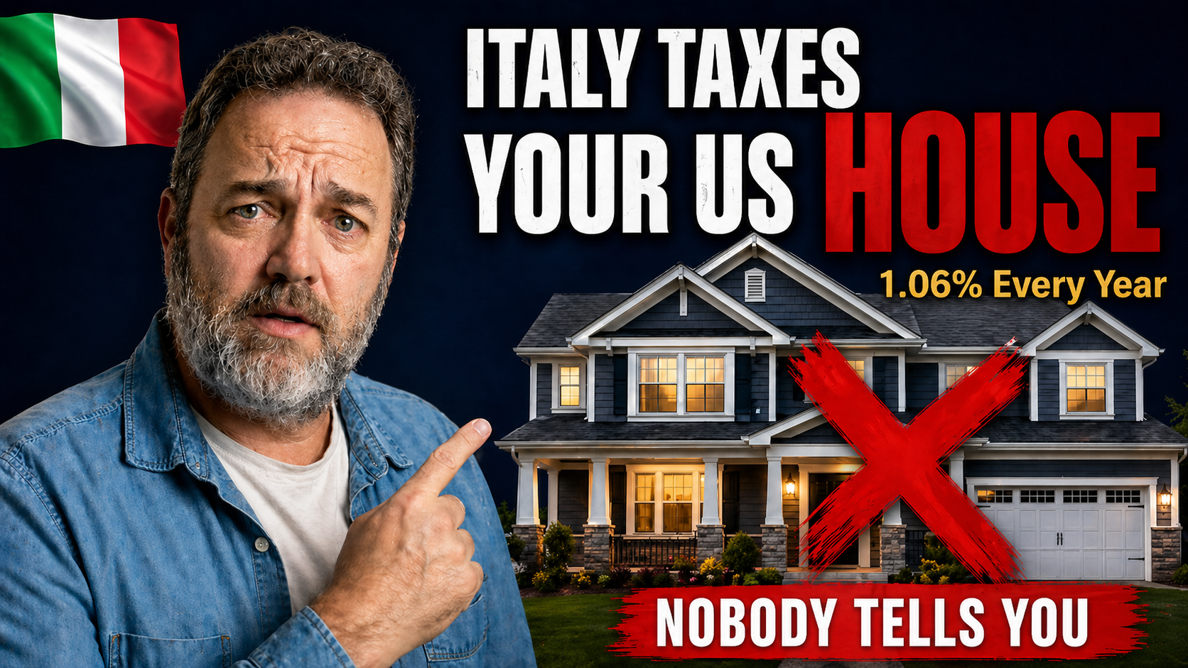 The Tax Italy Charges on Your American House — Nobody Warns You About This (Copy)