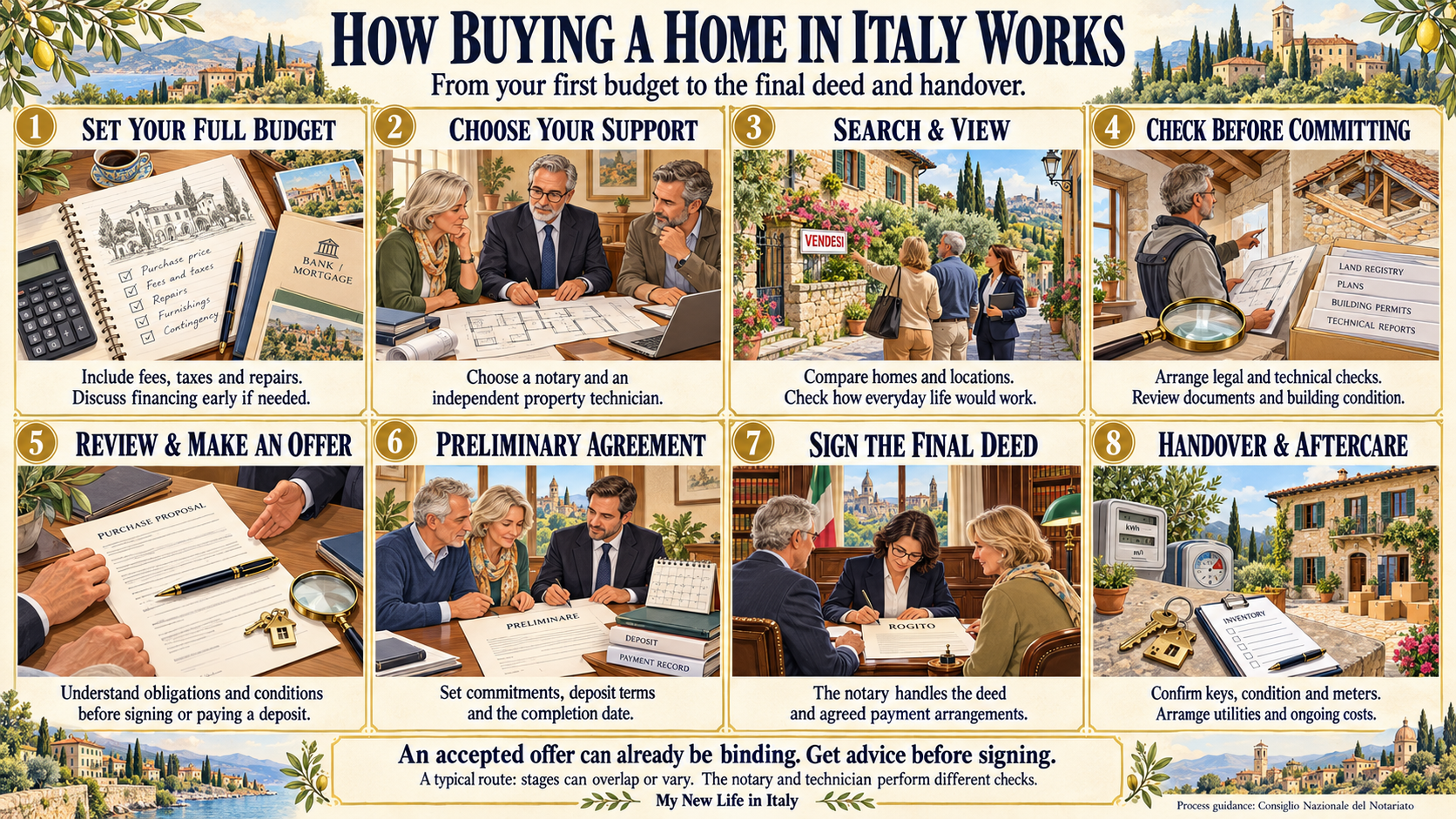 How Buying a Home in Italy Works