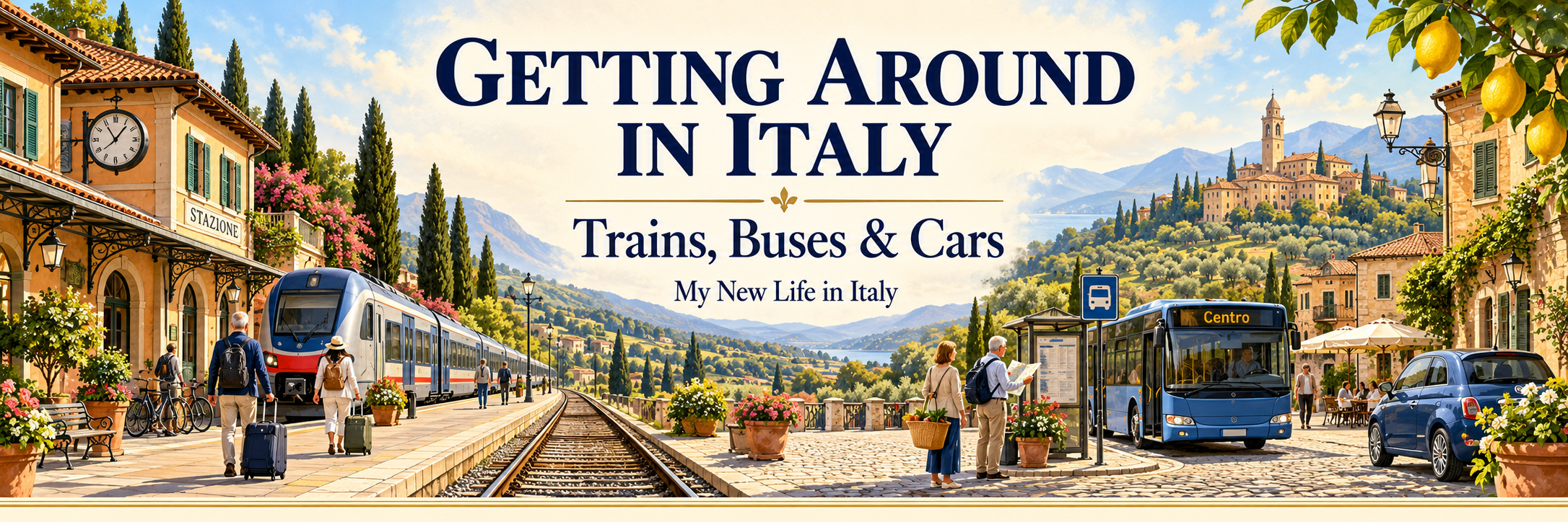 Getting Around in Italy, Explained Visually